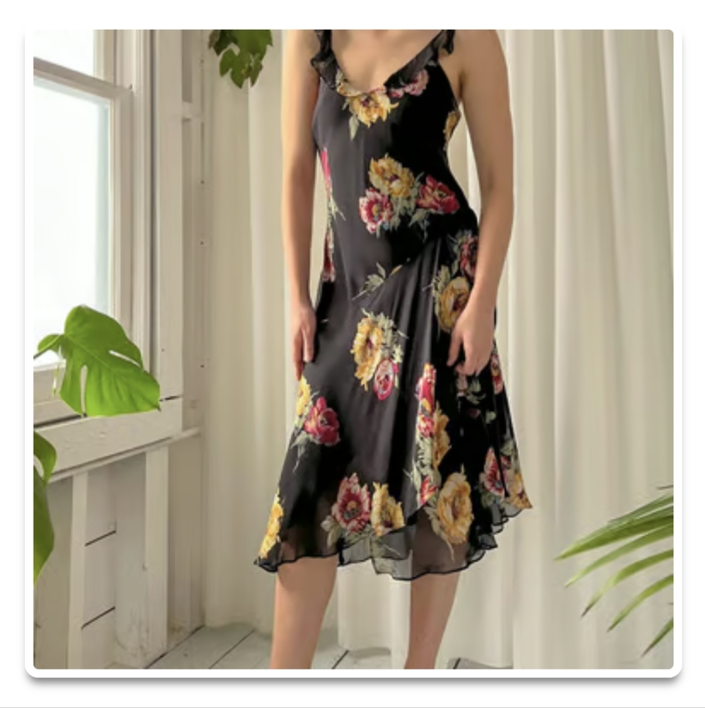 Vintage Ralph Lauren Floral Dress